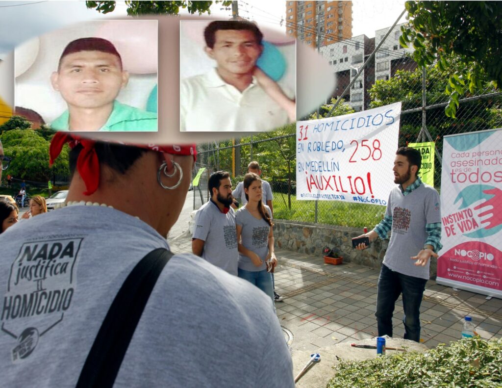 Resultado de imagen de asesinado Miguel Arango, en Medellín.